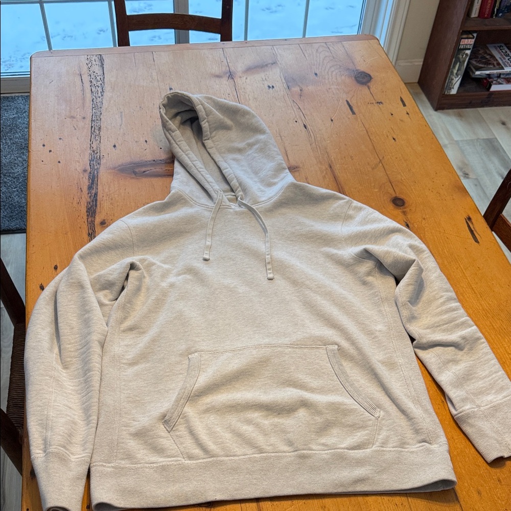 Reigning Champ Vintage Heather Gray Slim Hoodie